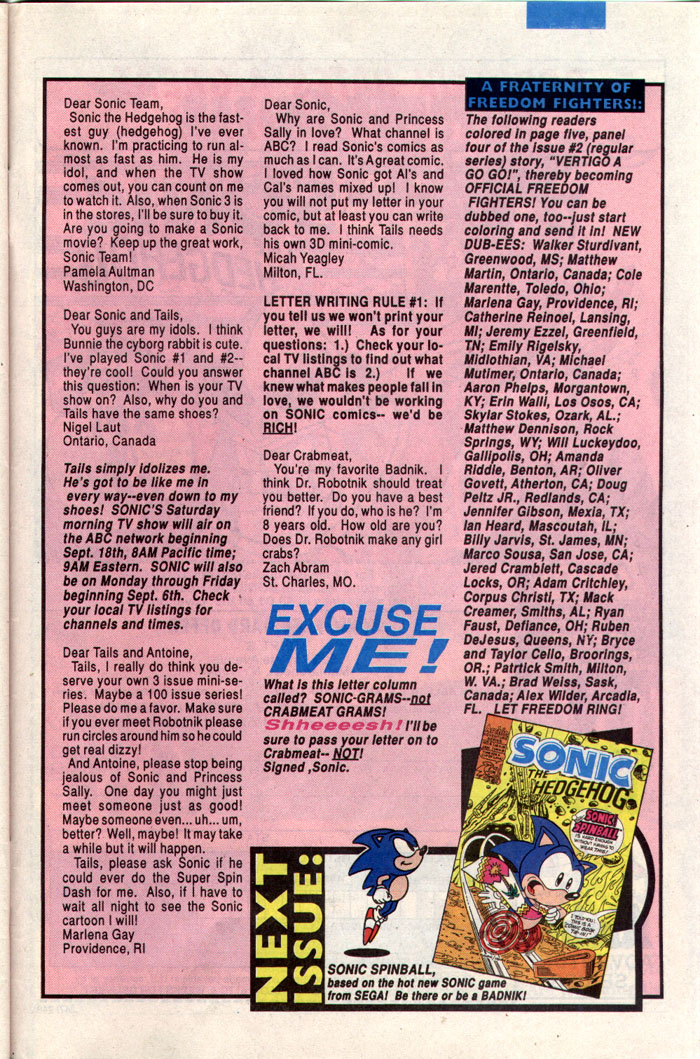 Sonic - Archie Adventure Series December 1993 Page 24
